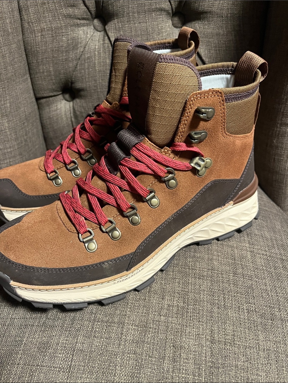 Cole Haan ZeroGrand Explore waterproof Hiker boot men's 9 - Picture 4 of 11